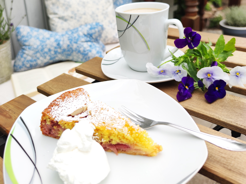 Mehr über den Artikel erfahren Feiner Rhabarberkuchen