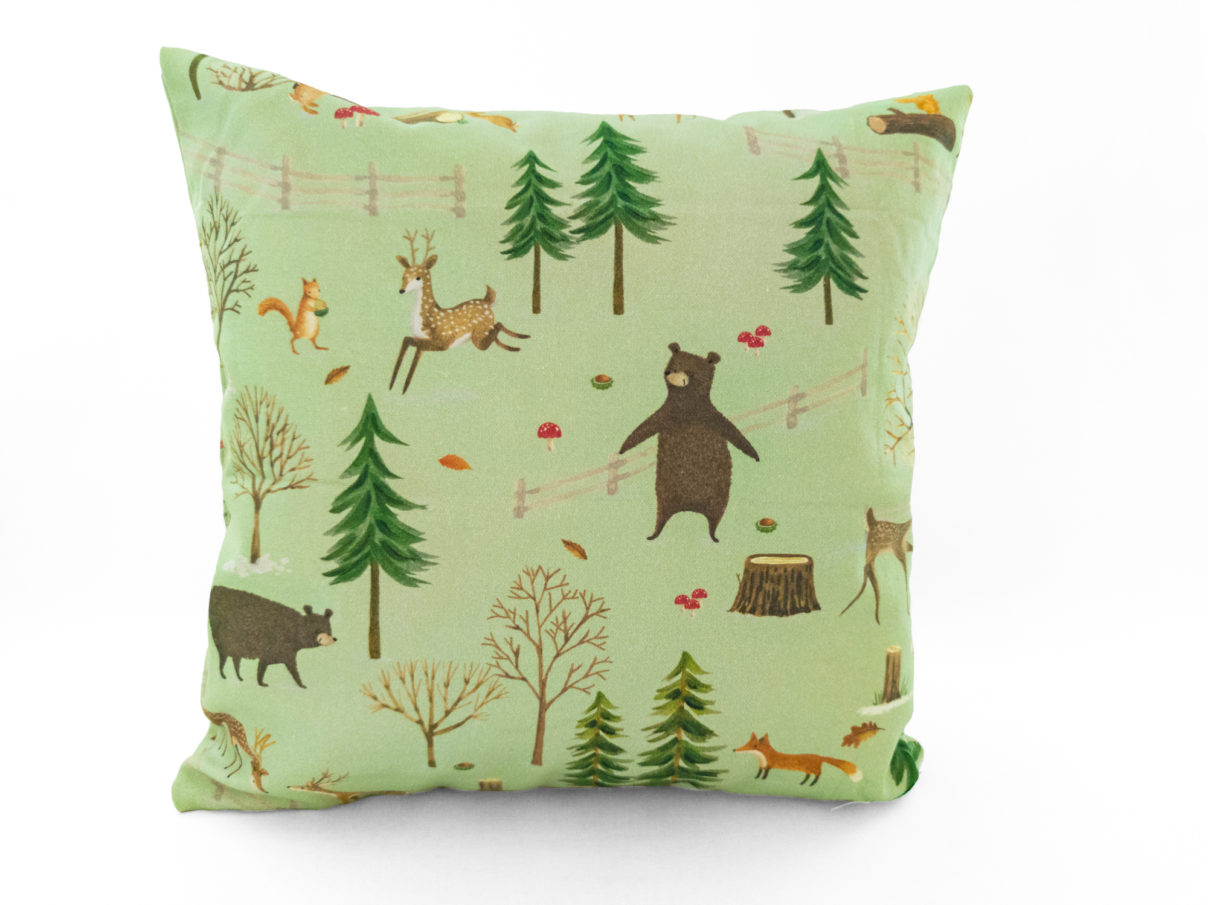 Kissenbezug 40x40cm – Waldtiere