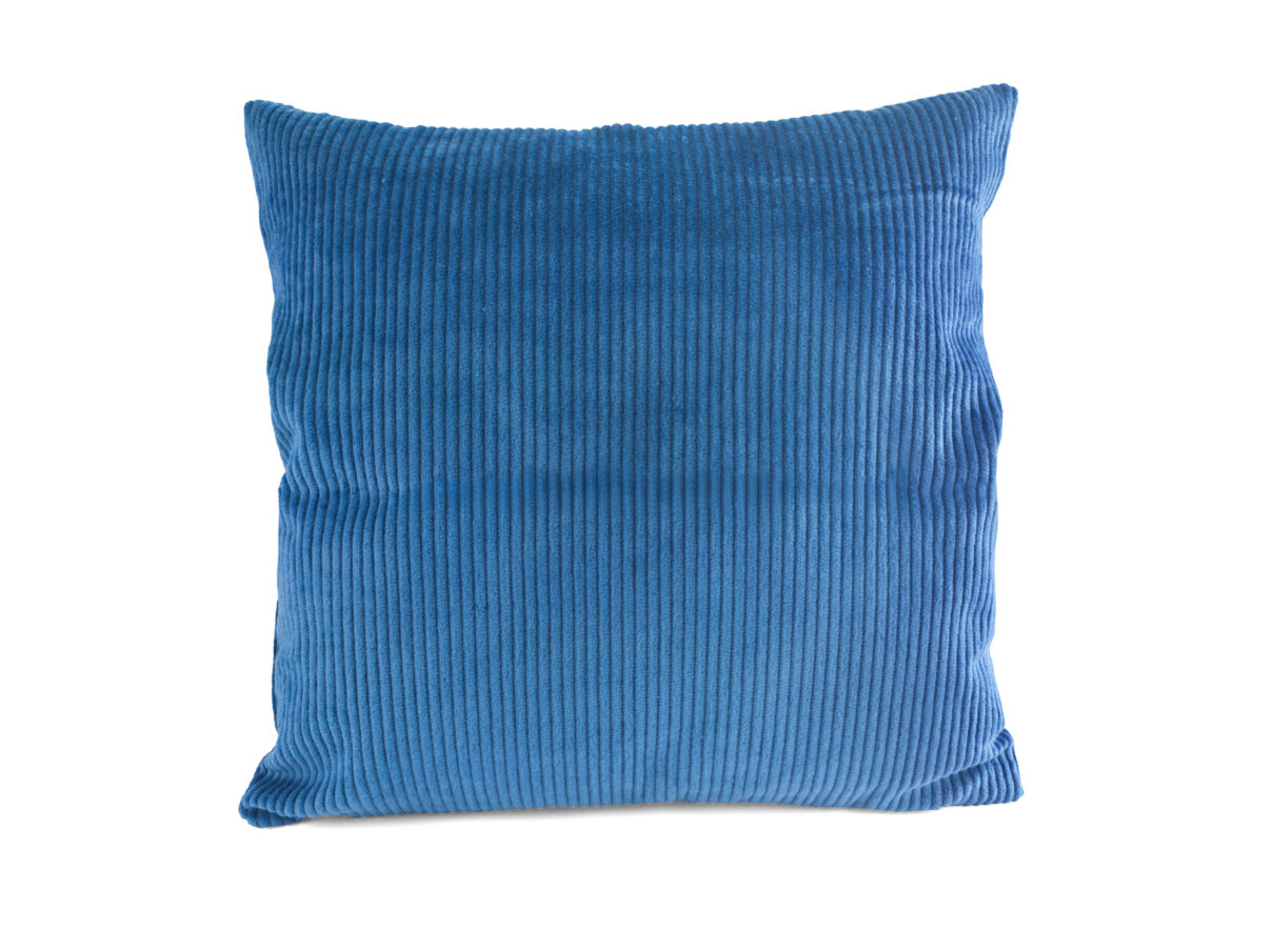 Kissenbezug 40x40cm – Breitcord Jeansblau