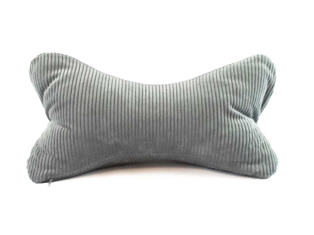 Leseknochenbezug-Breitcord Silbergrau