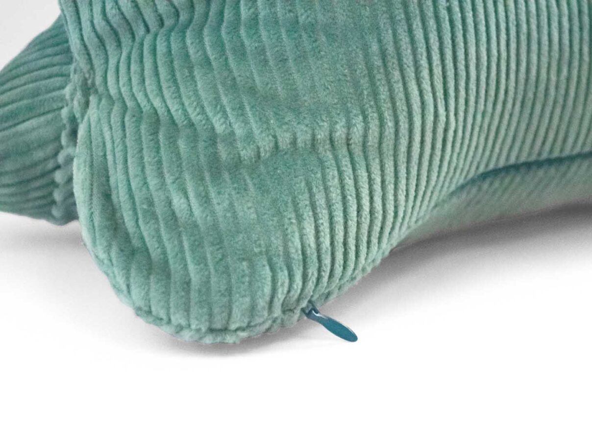 Leseknochenbezug – Breitcord Meerblau