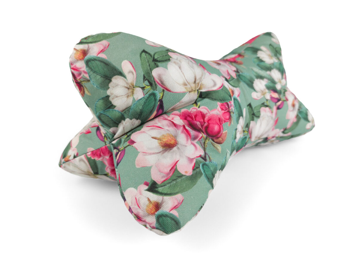 Leseknochen – Magnolienblüte mintgrün