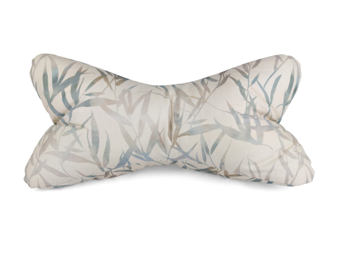 Leseknochen – Bambusblätter beige
