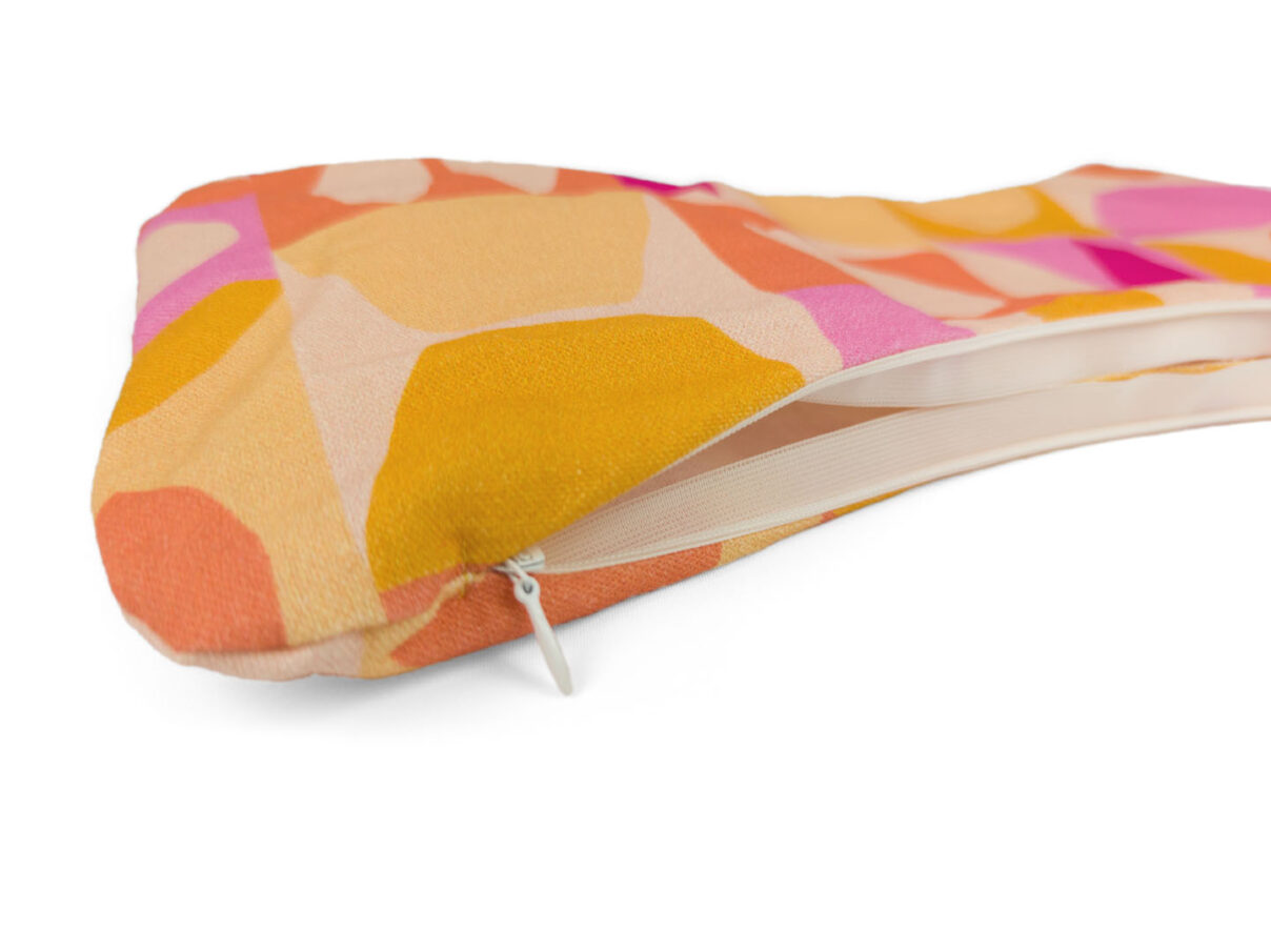 Leseknochenbezug – Retro-Muster pink