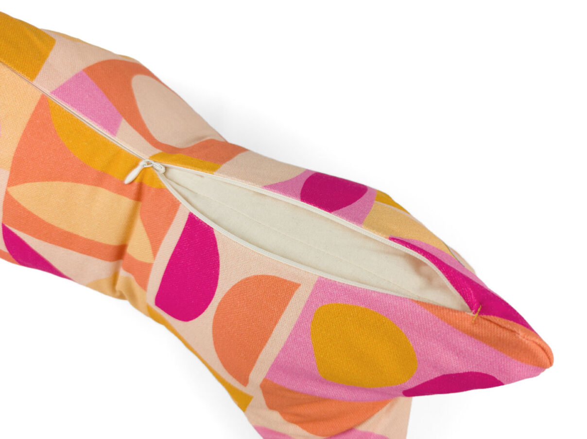 Leseknochenbezug – Retro-Muster pink