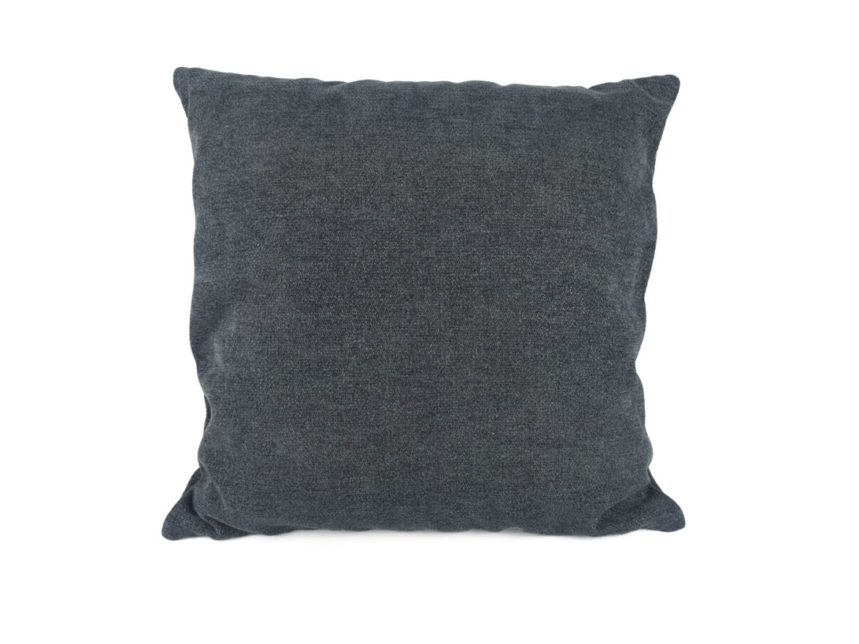 Kissenbezug 40x40cm – Chenille anthrazit