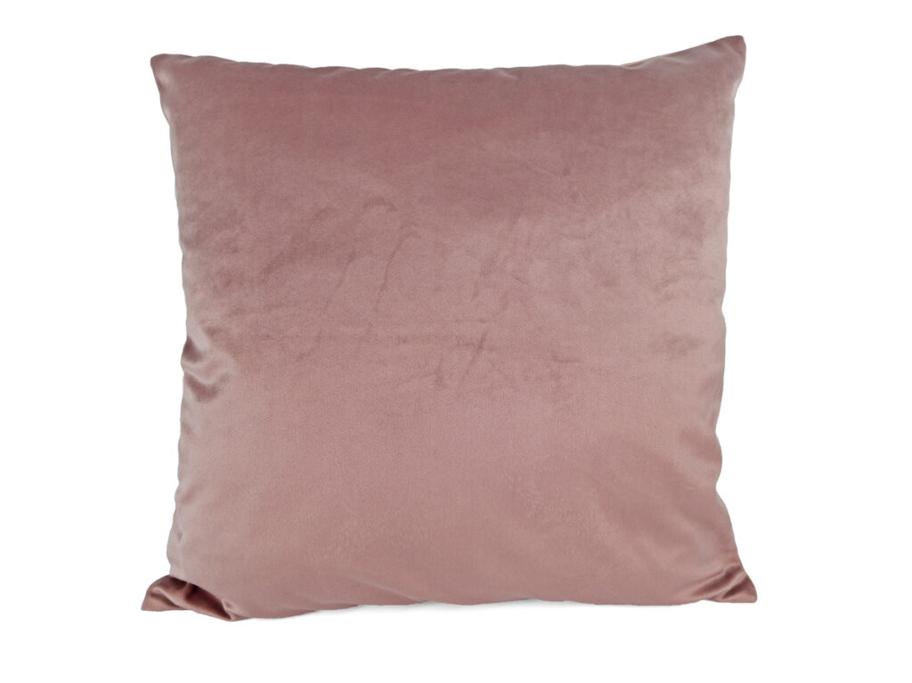 Kissenbezug 40x40cm – Samt antikrosa